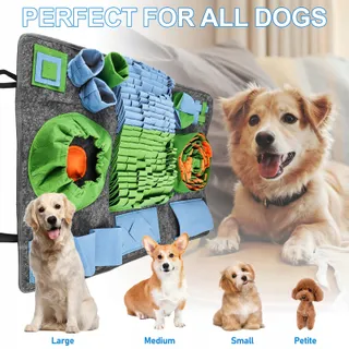 MOLBORY Snuffelmat Hond Groot 75x50cm Antislip — miniatuur 6