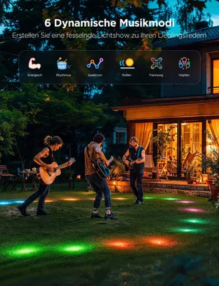 GOVEE Padverlichting Buiten IP67 RGBIC App-bediening 15M — miniatuur 7