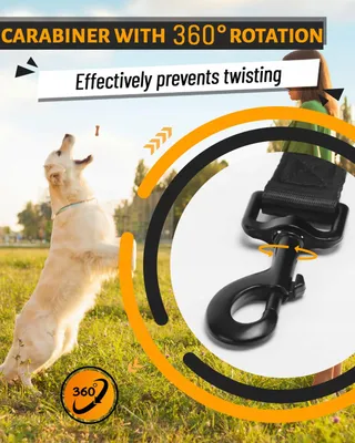 LOOXMEER Trainingslijn voor Honden 20m met Tas en Karabijnhaak — miniatuur 3