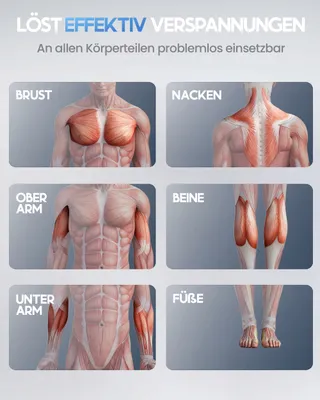 HELDENWERK Massagepistool 7 Koppen 30 Snelheden USB-C Warmtekop — miniatuur 5