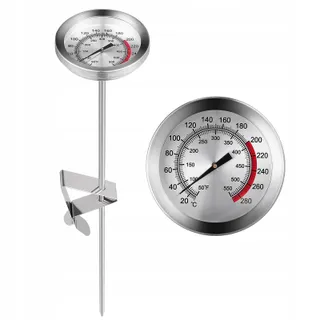 Analoge Keukenthermometer Vlees Grill Bakken 23cm — miniatuur 2