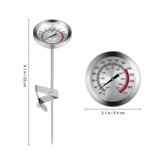 Analoge Keukenthermometer Vlees Grill Bakken 23cm — miniatuur 1