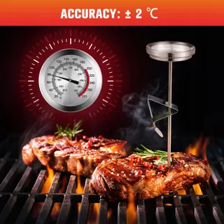 Analoge Keukenthermometer Vlees Grill Bakken 23cm — miniatuur 6