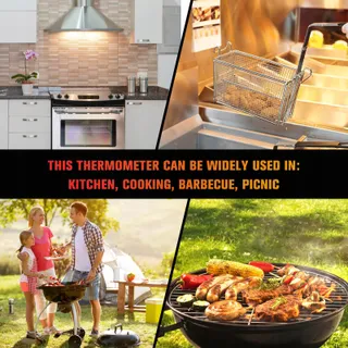 Analoge Keukenthermometer Vlees Grill Bakken 23cm — miniatuur 8