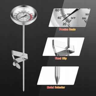 Analoge Keukenthermometer Vlees Grill Bakken 23cm — miniatuur 5