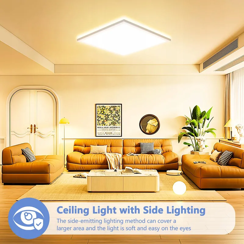 FELIIGO LED Plafondlamp 24W 2800LM IP44 Woonkamer Badkamer — foto 3