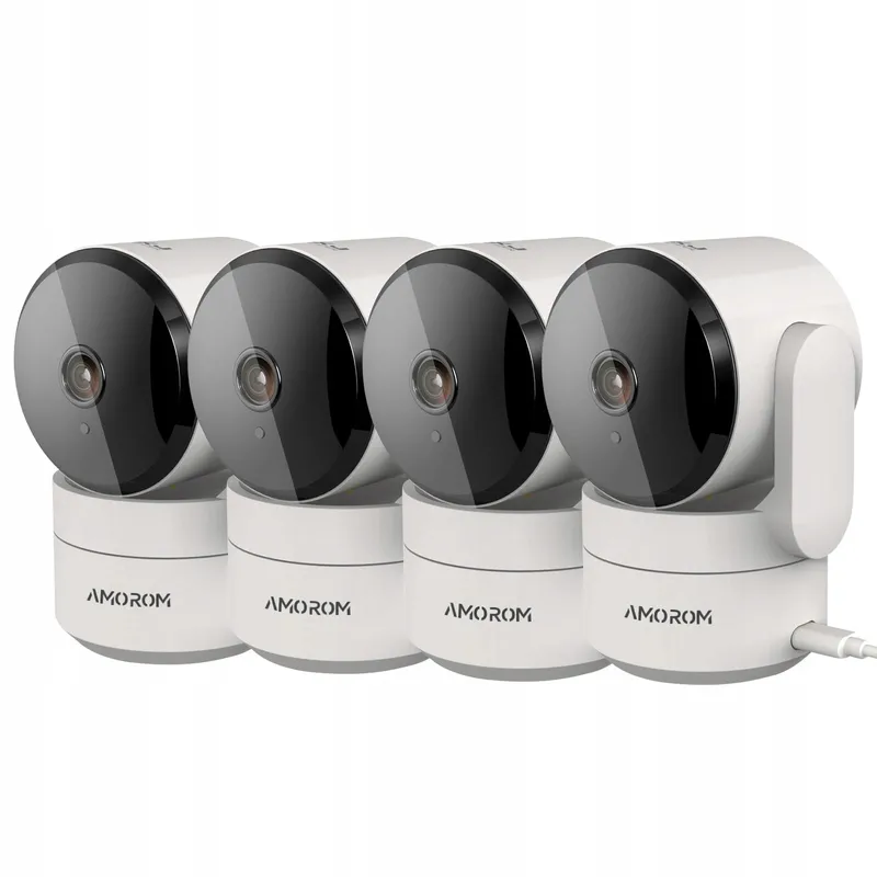 AMOROM Bewakingscamera Binnen 360 1080p Nachtzicht Audio — foto 1