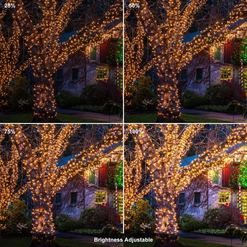 CORST 100m Kerstverlichting Buiten Waterdicht met Afstandsbediening — foto 2