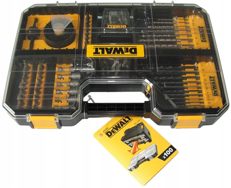 DEWALT TSTAK Universele Set 100-Delig Boren Bits Compatibel — foto 12