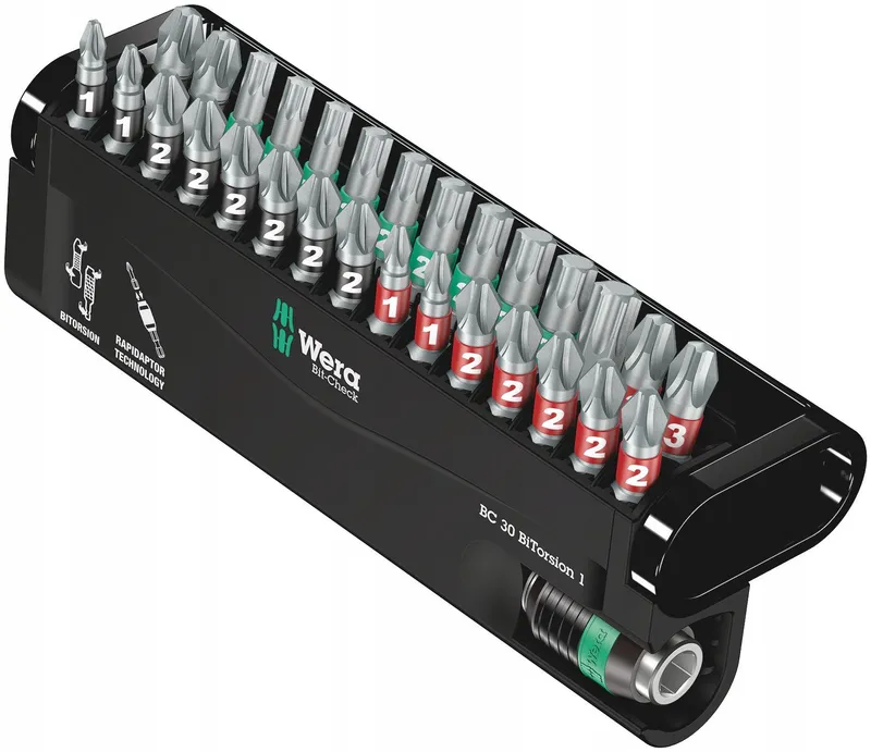 WERA Bitset BiTorsion Bit-Check 30-delig — foto 1