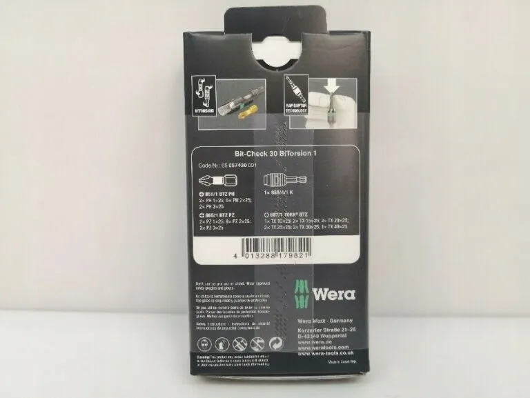 WERA Bitset BiTorsion Bit-Check 30-delig — foto 15