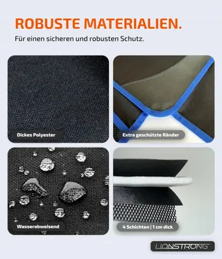LIONSTRONG Beschermmat Voor Autostoeltje Waterdicht ISOFIX — miniatuur 5