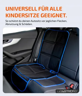 LIONSTRONG Beschermmat Voor Autostoeltje Waterdicht ISOFIX — miniatuur 2