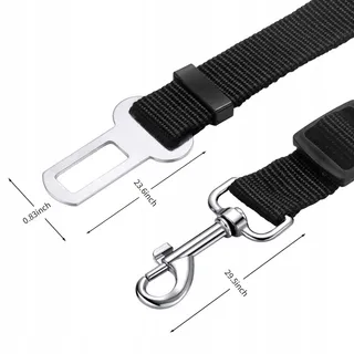 DOERSPACE Hondentuigje Auto Verstelbaar Nylon 2 Stuks — miniatuur 2