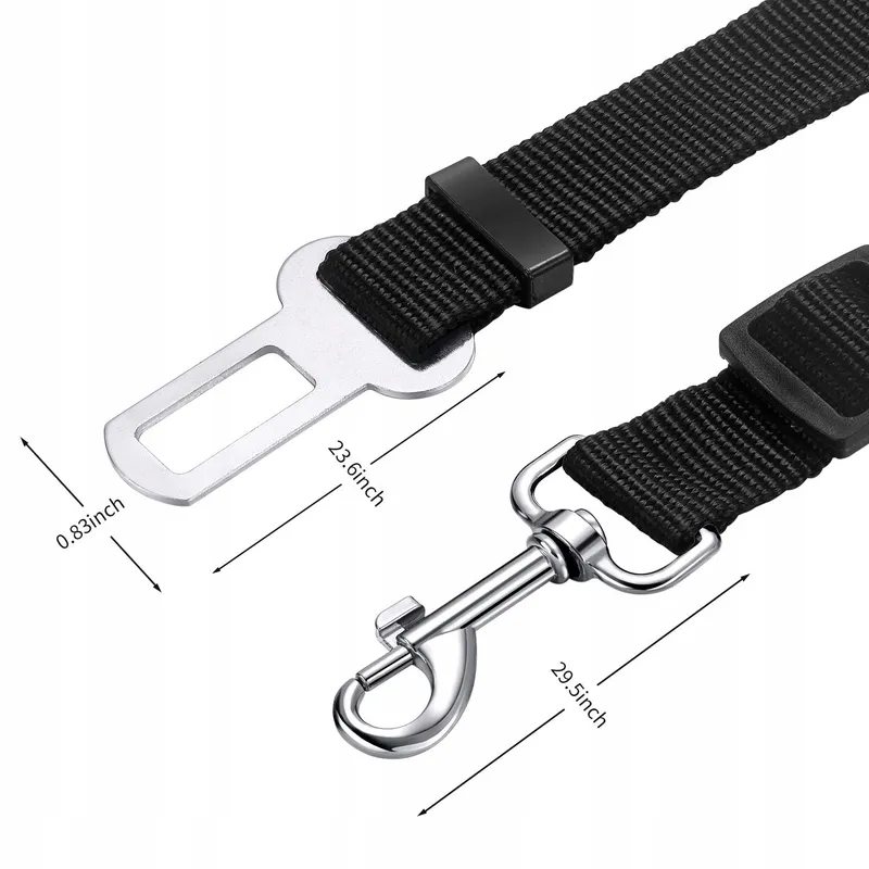 DOERSPACE Hondentuigje Auto Verstelbaar Nylon 2 Stuks — foto 2