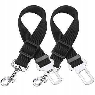 DOERSPACE Hondentuigje Auto Verstelbaar Nylon 2 Stuks — miniatuur 1