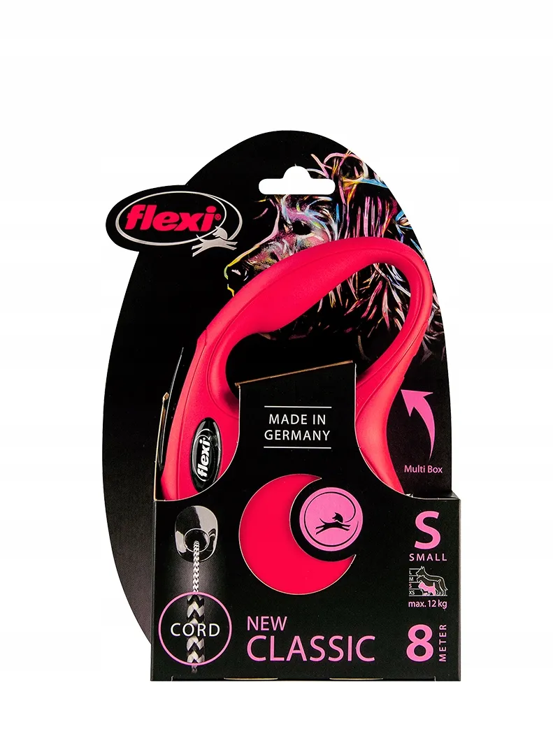 FLEXI New Classic Hondenriem S 8m Rood — foto 8