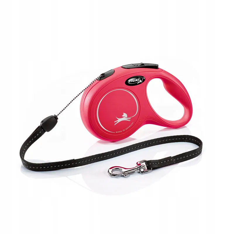 FLEXI New Classic Hondenriem S 8m Rood — foto 1