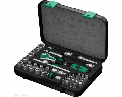 WERA Zyklop Speed Ratelset 1/4 Inch 41-Delig — foto 5