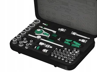 WERA Zyklop Speed Ratelset 1/4 Inch 41-Delig — miniatuur 1