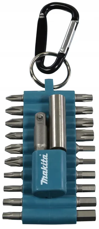 MAKITA Bitset 22-delig met Karabijnhaak — miniatuur 1