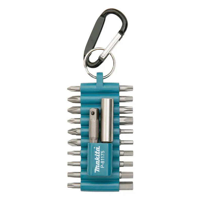 MAKITA Bitset 22-delig met Karabijnhaak — foto 3