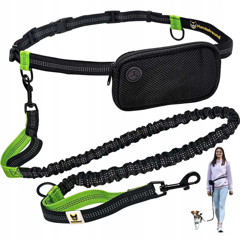Elastische Hondenriem Kleine Honden tot 15kg Reflecterend 110-160cm — foto 1