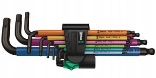 WERA Inbussleutelset Metrisch 9-delig BlackLaser Kleurrijk — miniatuur 14