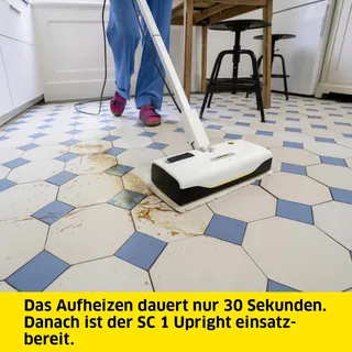 KÄRCHER SC 1 Stoomreiniger 30s Opwarmen 30m² 0,2L 1300W — miniatuur 4