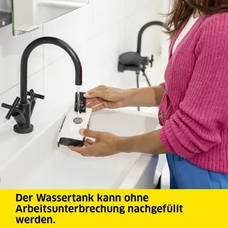 KÄRCHER SC 1 Stoomreiniger 30s Opwarmen 30m² 0,2L 1300W — miniatuur 6