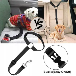 HONZUEN Universele Hond Autogordel Verstelbaar Veiligheid — miniatuur 3
