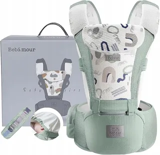 BEBEAR Ergonomische Draagzak 6-in-1 3D Air Mesh Baby Kind — miniatuur 11