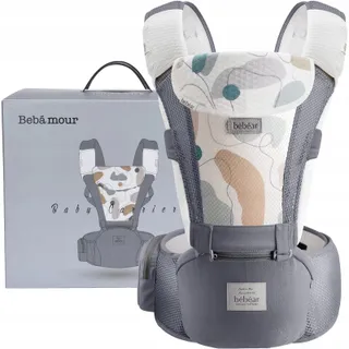 BEBEAR Ergonomische Draagzak 6-in-1 3D Air Mesh Baby Kind — miniatuur 14