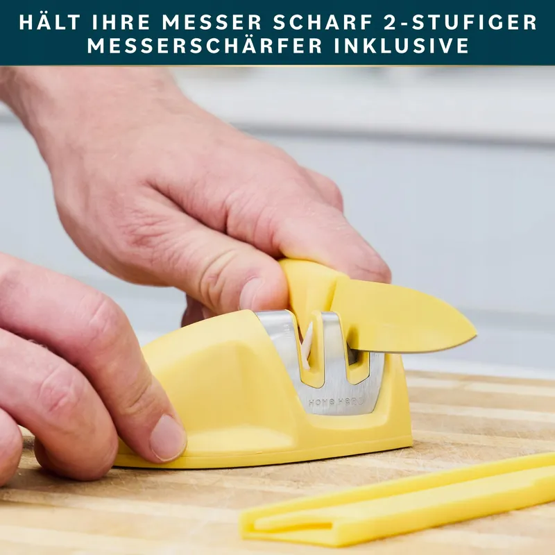 HOME HERO Keukenmessenset RVS Professioneel — foto 3