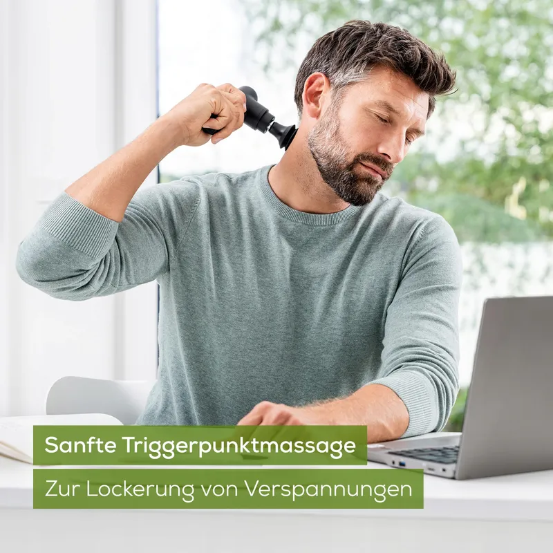 BEURER MG 79 Massagepistool Sensitive Compact 3 Opzetstukken — foto 2