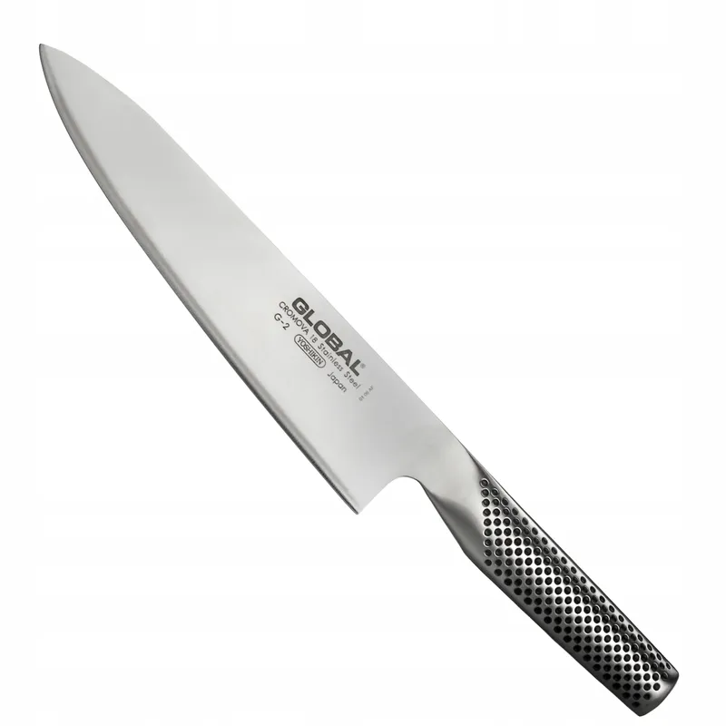 GLOBAL G-2 Koksmes 20cm Cromova 18 Roestvrij Staal — foto 13