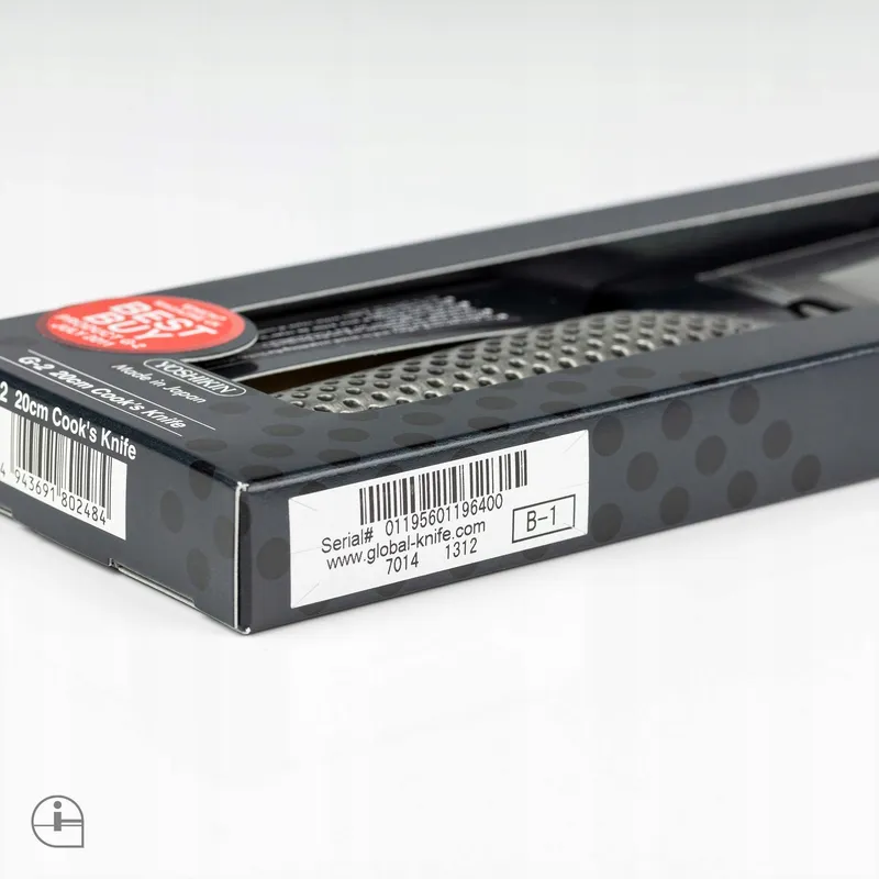 GLOBAL G-2 Koksmes 20cm Cromova 18 Roestvrij Staal — foto 7