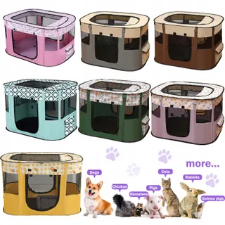 FALTBAR Opvouwbare Kooi Puppy's Draagbaar L — miniatuur 7