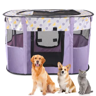 FALTBAR Opvouwbare Kooi Puppy's Draagbaar L — miniatuur 1