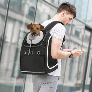 PETCUTE Draagrugzak Hond Kat Wandelen Reizen — miniatuur 2