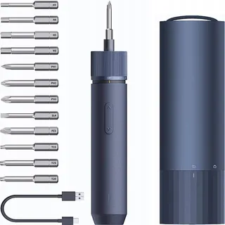 HOTO Elektrische Schroevendraaier LED 3,6V USB-C 12-in-1 1500mAh — miniatuur 10