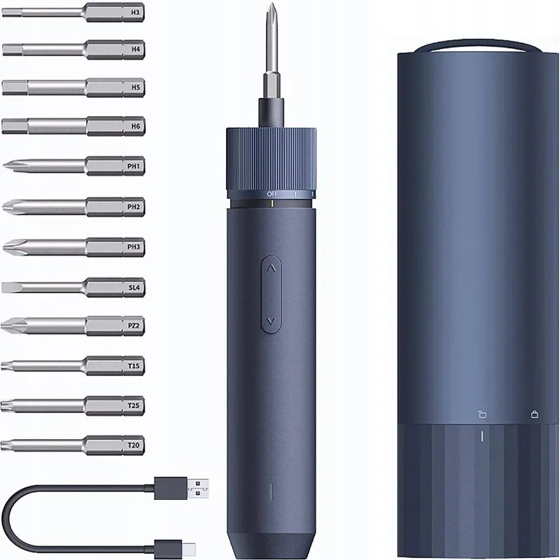 HOTO Elektrische Schroevendraaier LED 3,6V USB-C 12-in-1 1500mAh — foto 10