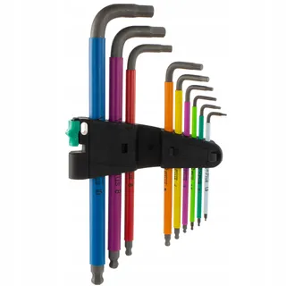 WERA 950 SPKL/9 Hex-Plus Inbussleutelset Metrisch BlackLaser — miniatuur 13