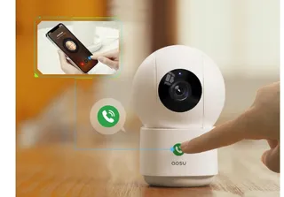 AOSU Binnencamera 2K 5G 2,4GHz 360 Kinderen Huisdieren Alexa — miniatuur 7