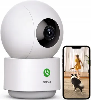 AOSU Binnencamera 2K 5G 2,4GHz 360 Kinderen Huisdieren Alexa — miniatuur 9