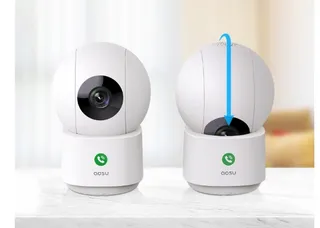 AOSU Binnencamera 2K 5G 2,4GHz 360 Kinderen Huisdieren Alexa — miniatuur 8