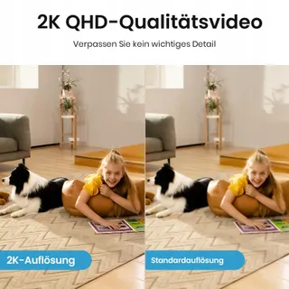 AOSU Binnencamera 2K 5G 2,4GHz 360 Kinderen Huisdieren Alexa — miniatuur 2
