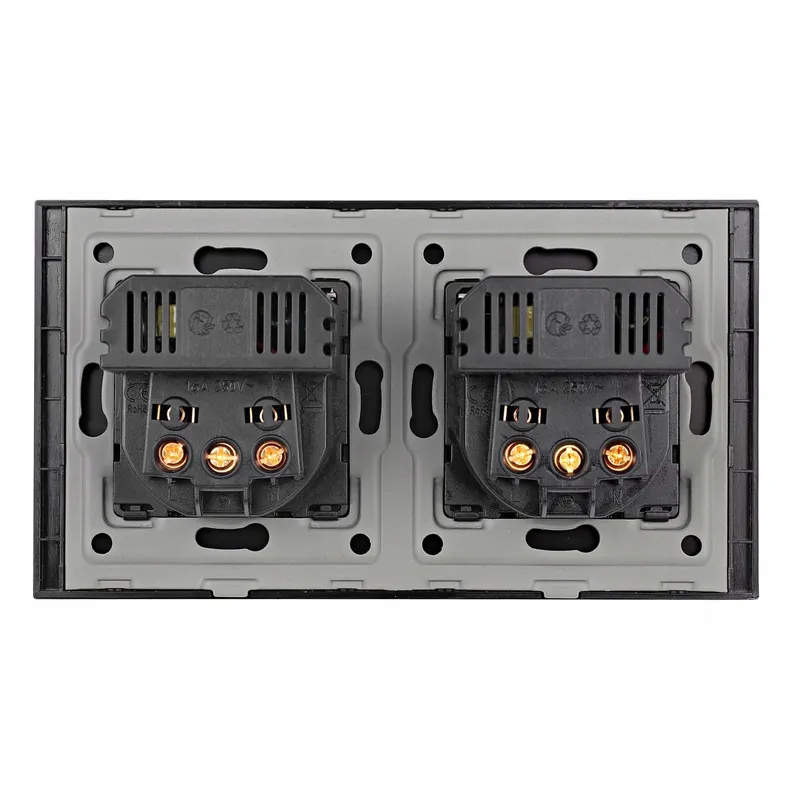 CNBINGO Schuko Stopcontact Inbouw USB C/A 20W Zwart — foto 6