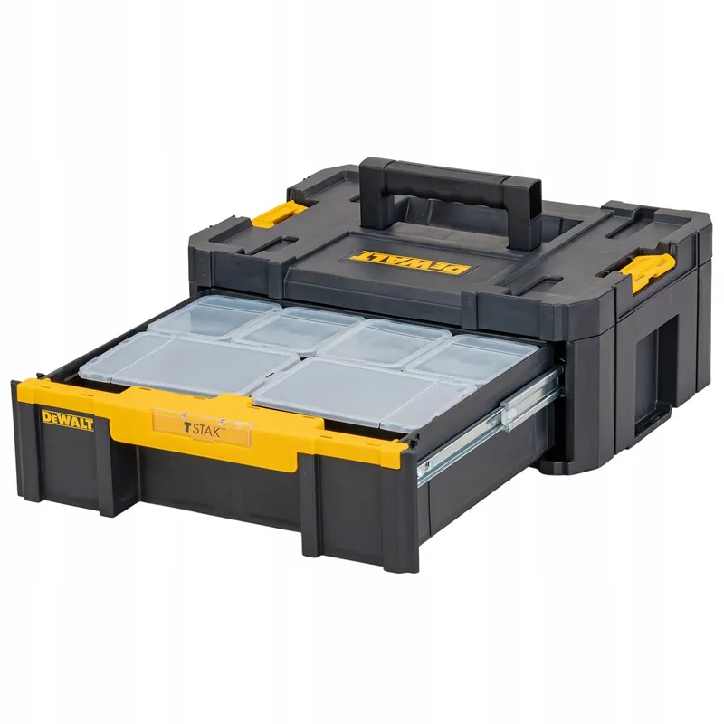 DEWALT TSTAK Box III Gereedschapskist Met Lade 19L 30kg — foto 1