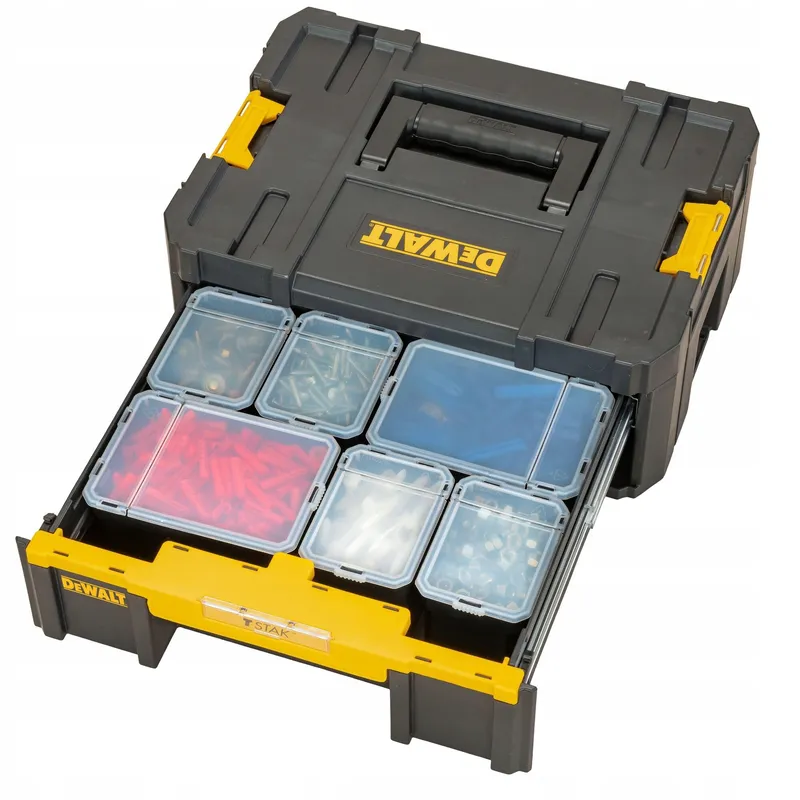 DEWALT TSTAK Box III Gereedschapskist Met Lade 19L 30kg — foto 5